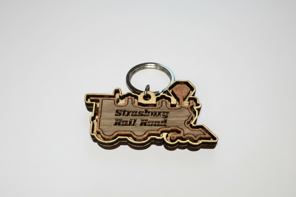 Railroad Keychain Retail at Strasburg Rail Road