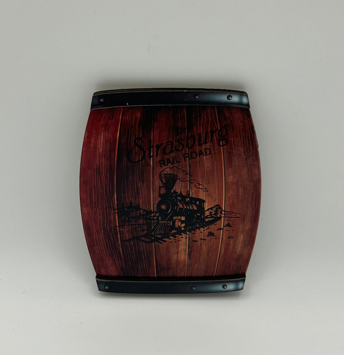 Strasburg Railroad Magnet - Whiskey Barrel
