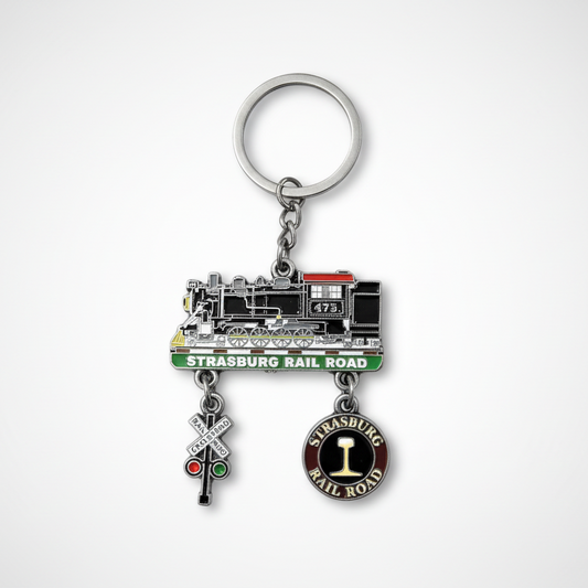 Railroad Keychain Magnets & Keychains – Retail at Strasburg Rail Road
