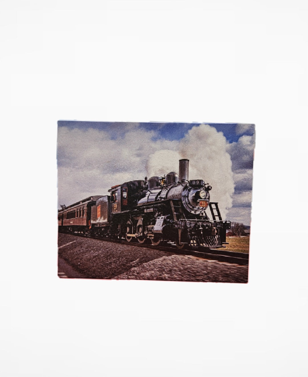 Mini Train Paintings - 475 lot's of smoke